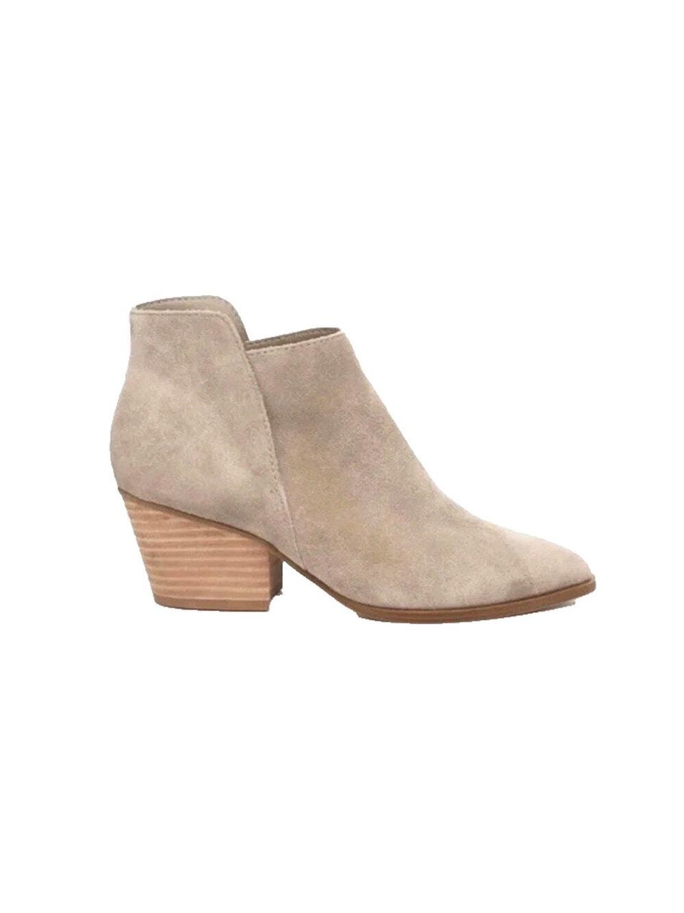 Dolce Vita Daine Bootie in Sage Size 8 Taupe Tan Grey Suede Ankle Boot Classic